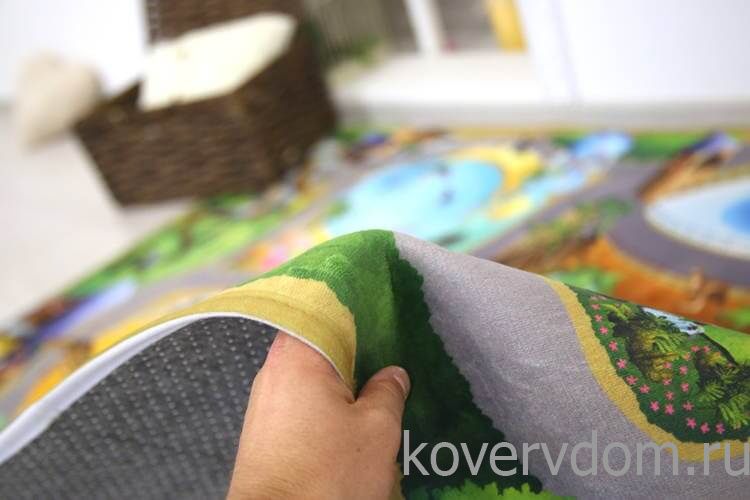 Детский развивающий 3D ковер Сказочный Зоопарк 86027 Детский развивающий 3D ковер Сказочный Зоопарк 86027