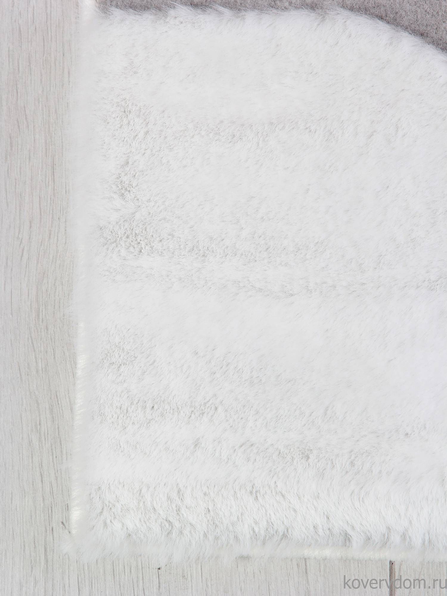 Ковер из искусственного меха RABBIT CARVING PX4001 CREAM / GREY