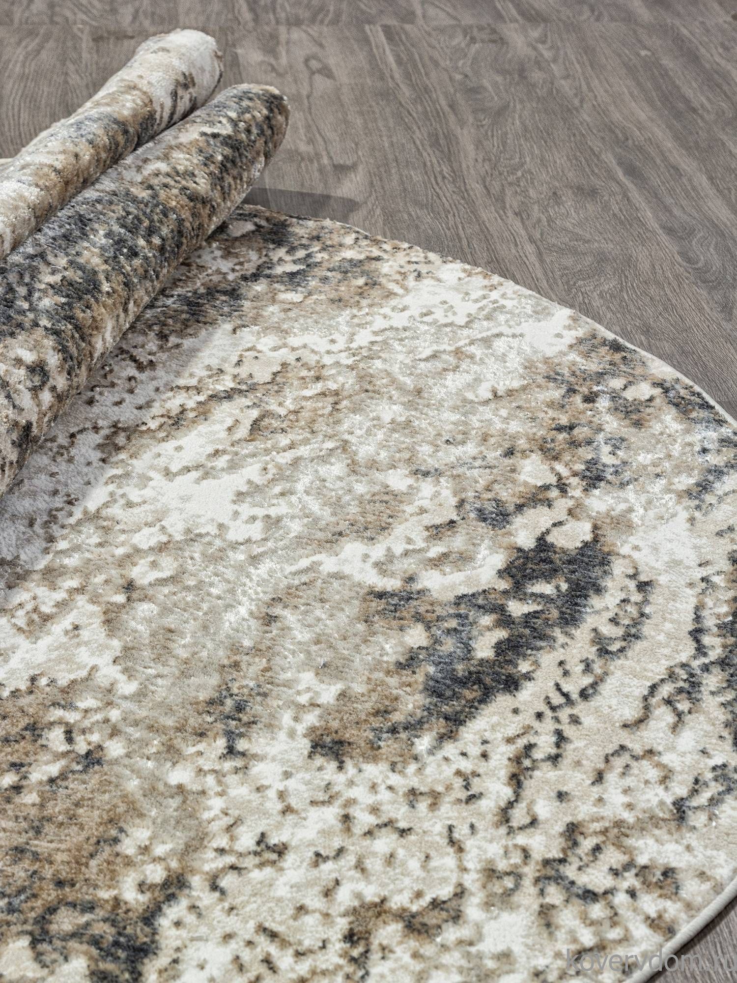 Ковер SAFARI 02463A BEIGE / BEIGE Овал