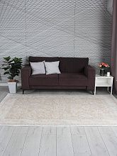 Ковер гипоаллергенный искусственный AMELI-A 9256A S.BEIGE / P.WHITE