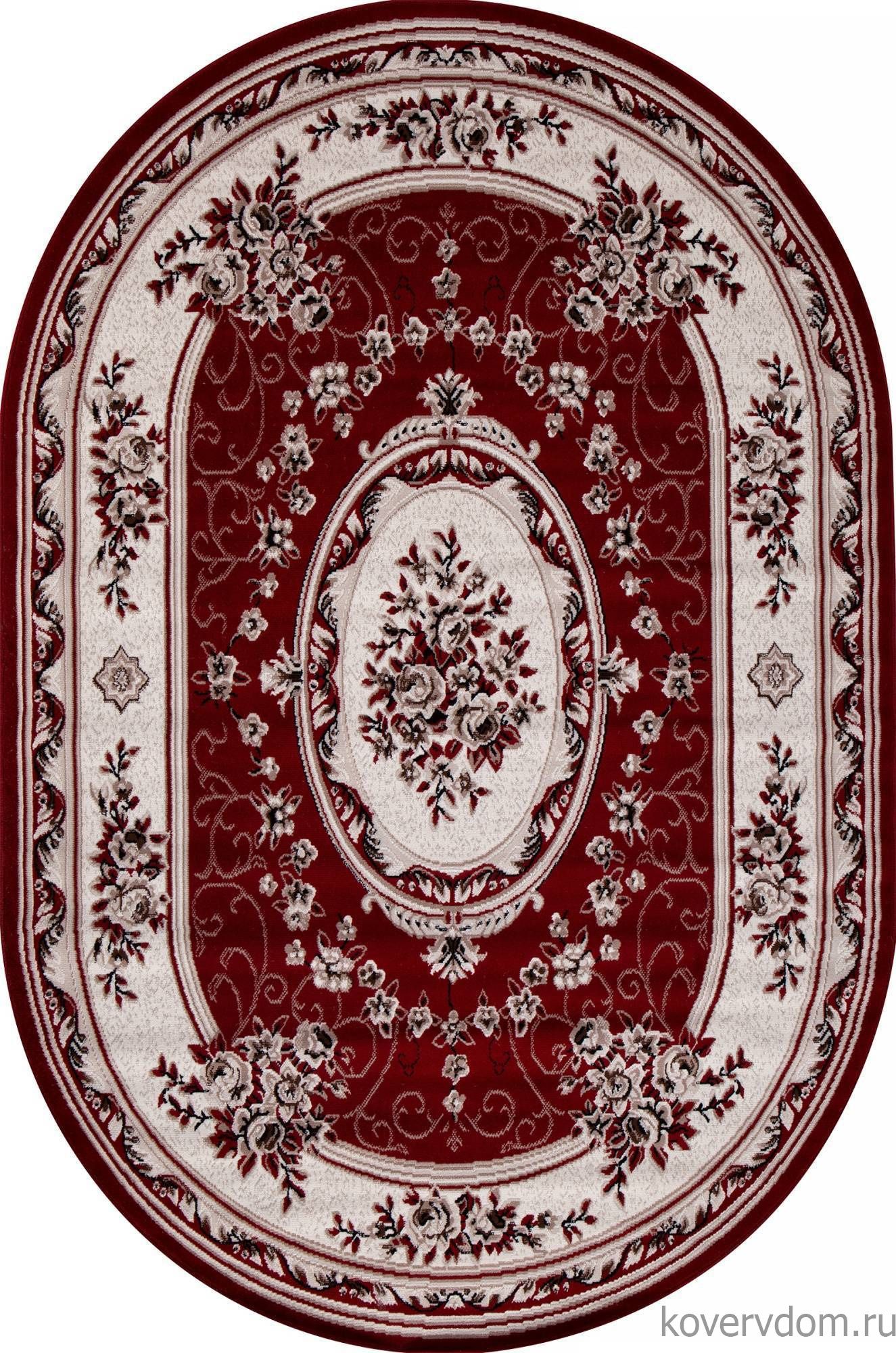 Ковер GAVANA 5444 RED Овал