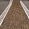 Ковровая дорожка циновка VEGAS S002 BROWN-CREAM Ковровая дорожка циновка VEGAS S002 BROWN-CREAM