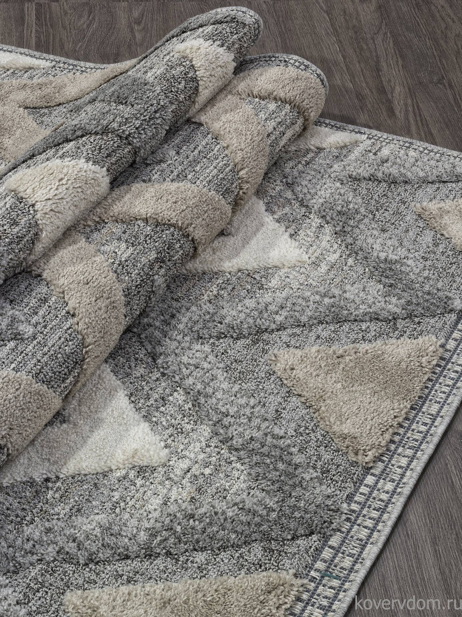 Ковер TUNIS 6606A WHITE / L.GRAY