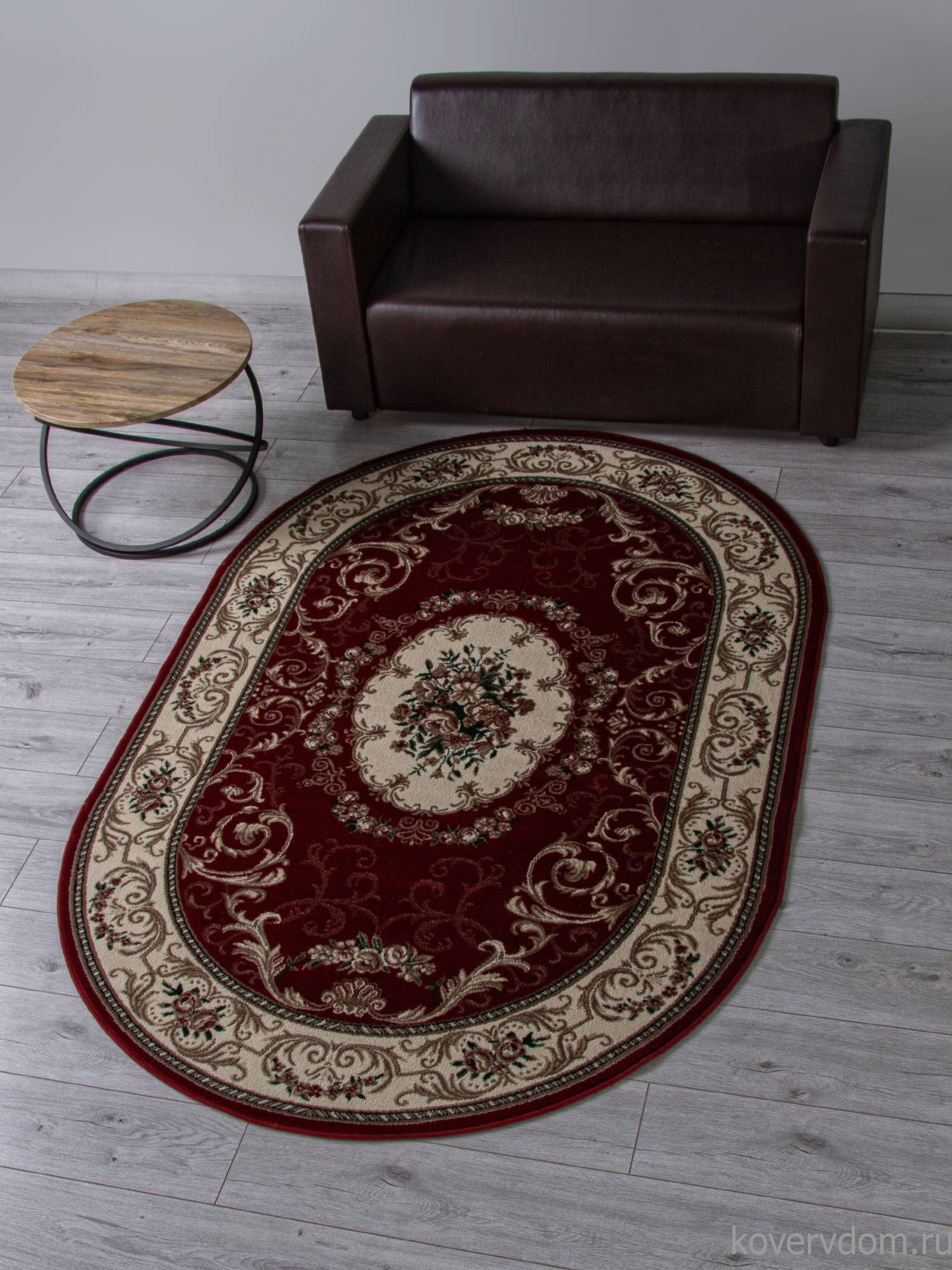 Ковер COLIZEY D066 RED Овал Ковер COLIZEY D066 RED Овал