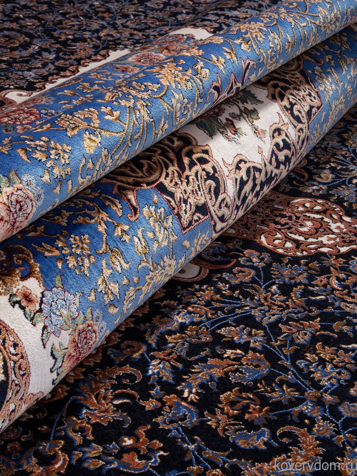 Ковер QUM 633 BLUE Ковер QUM 633 BLUE