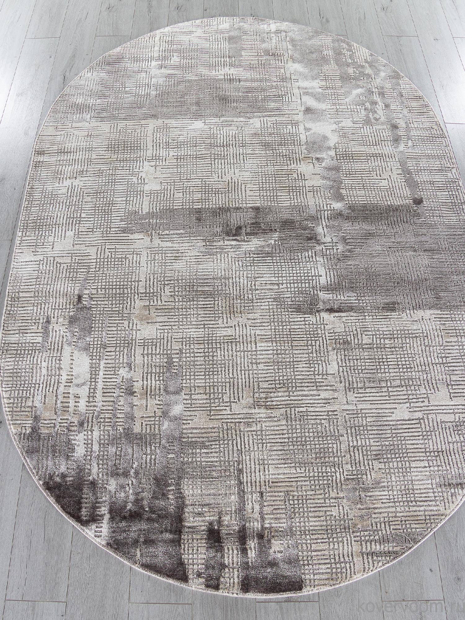 Ковер LUCCI P119A L.GRAY / L.GRAY Овал