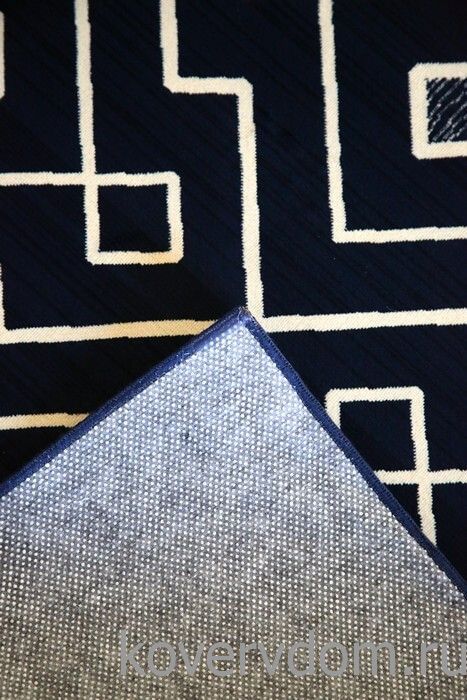 Ковер PTT Sorona SCANDINAVIAN 6014 navy blue