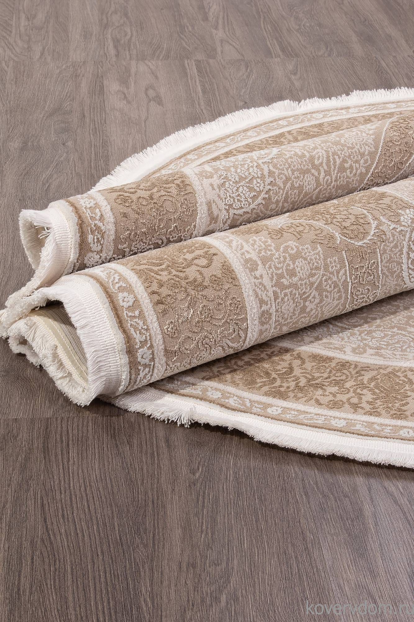 Ковер LISSABON SI030B BROWN / BROWN Овал Ковер LISSABON SI030B BROWN / BROWN Овал