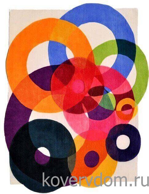 Ковер ручной работы ROUNDS акрил Ковер ручной работы ROUNDS акрил