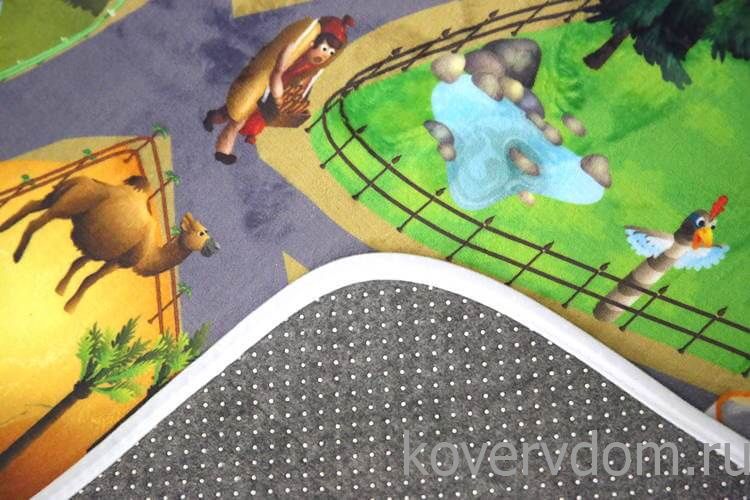 Детский развивающий 3D ковер Сказочный Зоопарк 86027 Детский развивающий 3D ковер Сказочный Зоопарк 86027