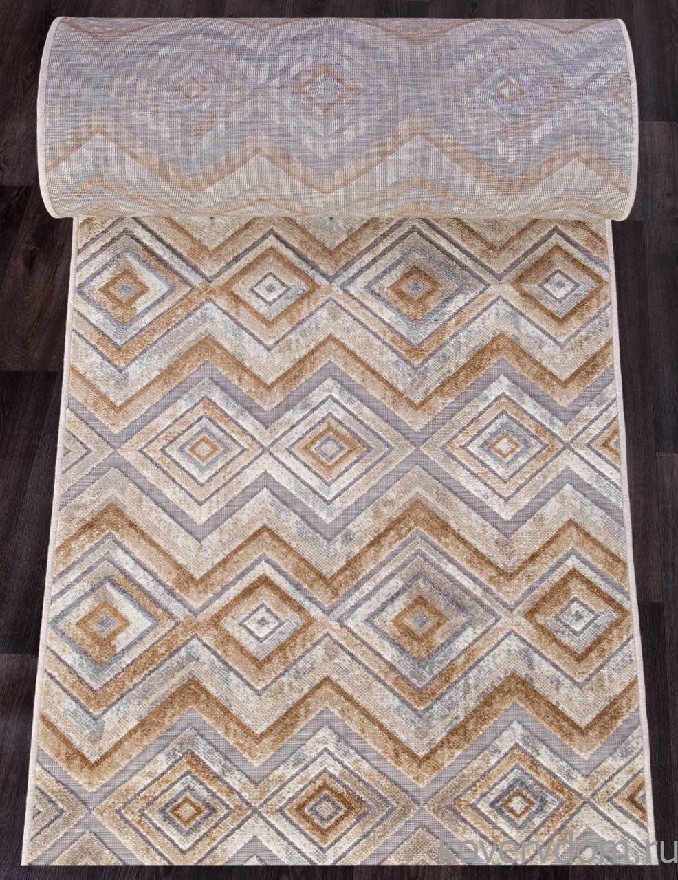 Ковровая Дорожка SIGMA 6271 BROWN-BEIGE