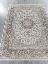 Круглый ковер CLASSIC 32705A CREAM / GREY