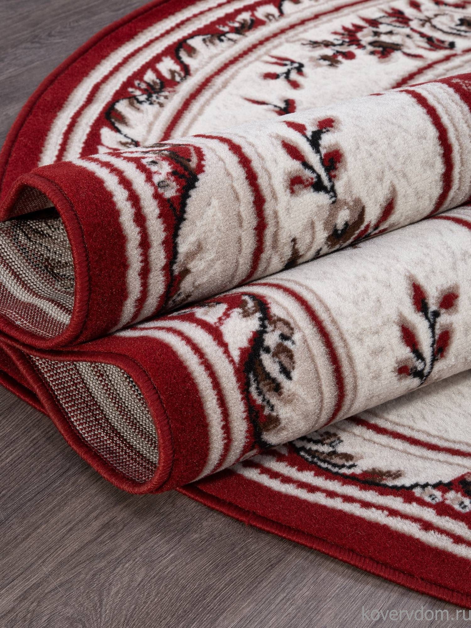 Ковер GAVANA 5444 RED Овал