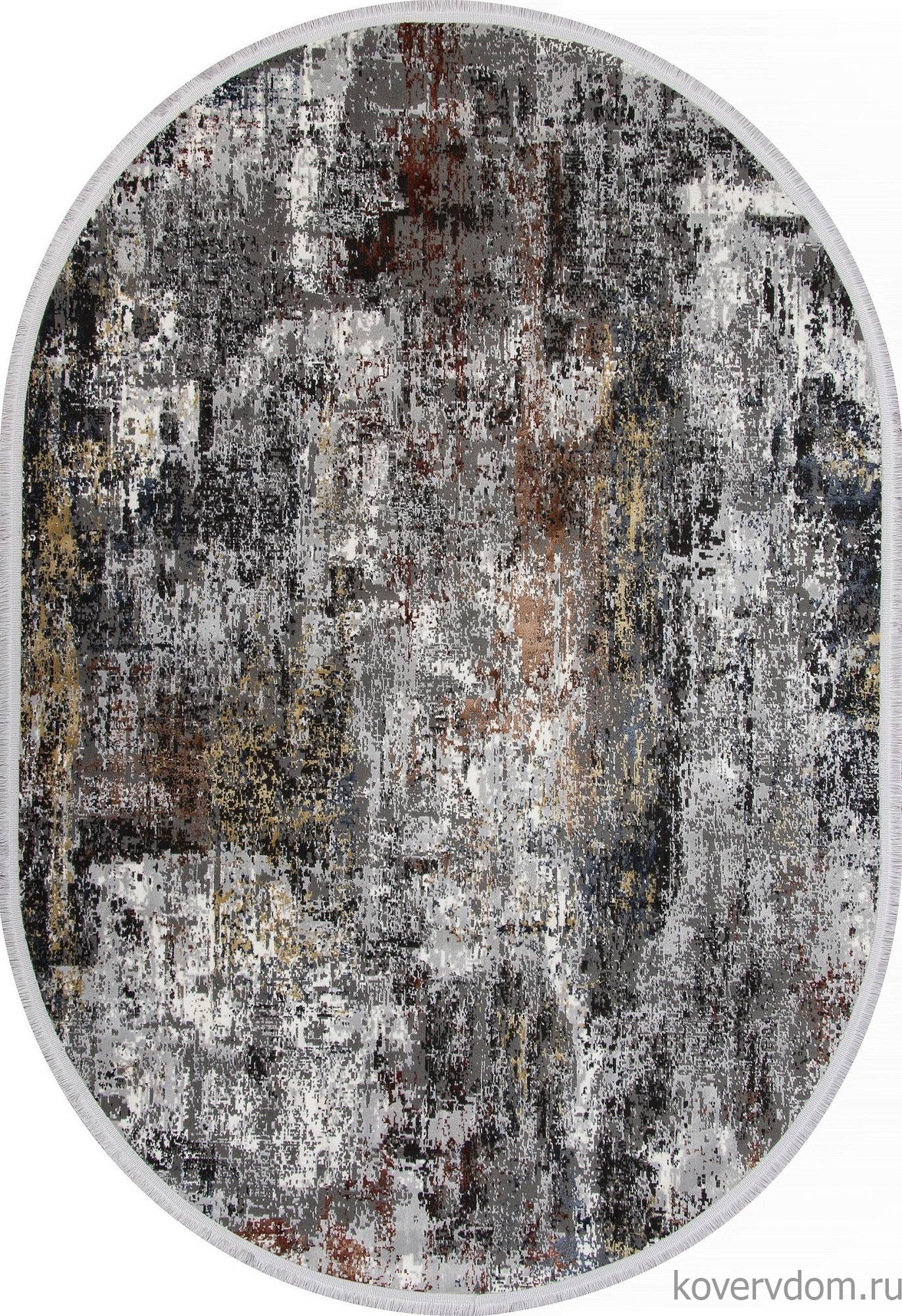 Ковер LISSABON SI021M MULTI / GREY Овал