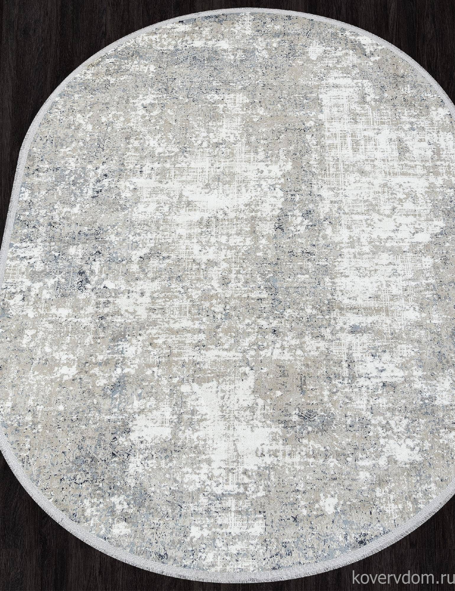 Ковер LORENZO D662BC BEIGE / L.GREY Овал