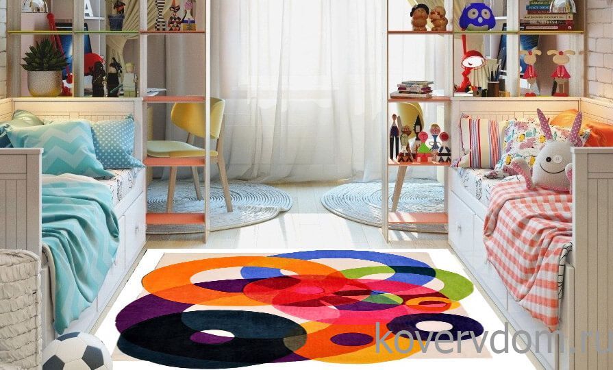 Ковер ручной работы ROUNDS акрил Ковер ручной работы ROUNDS акрил