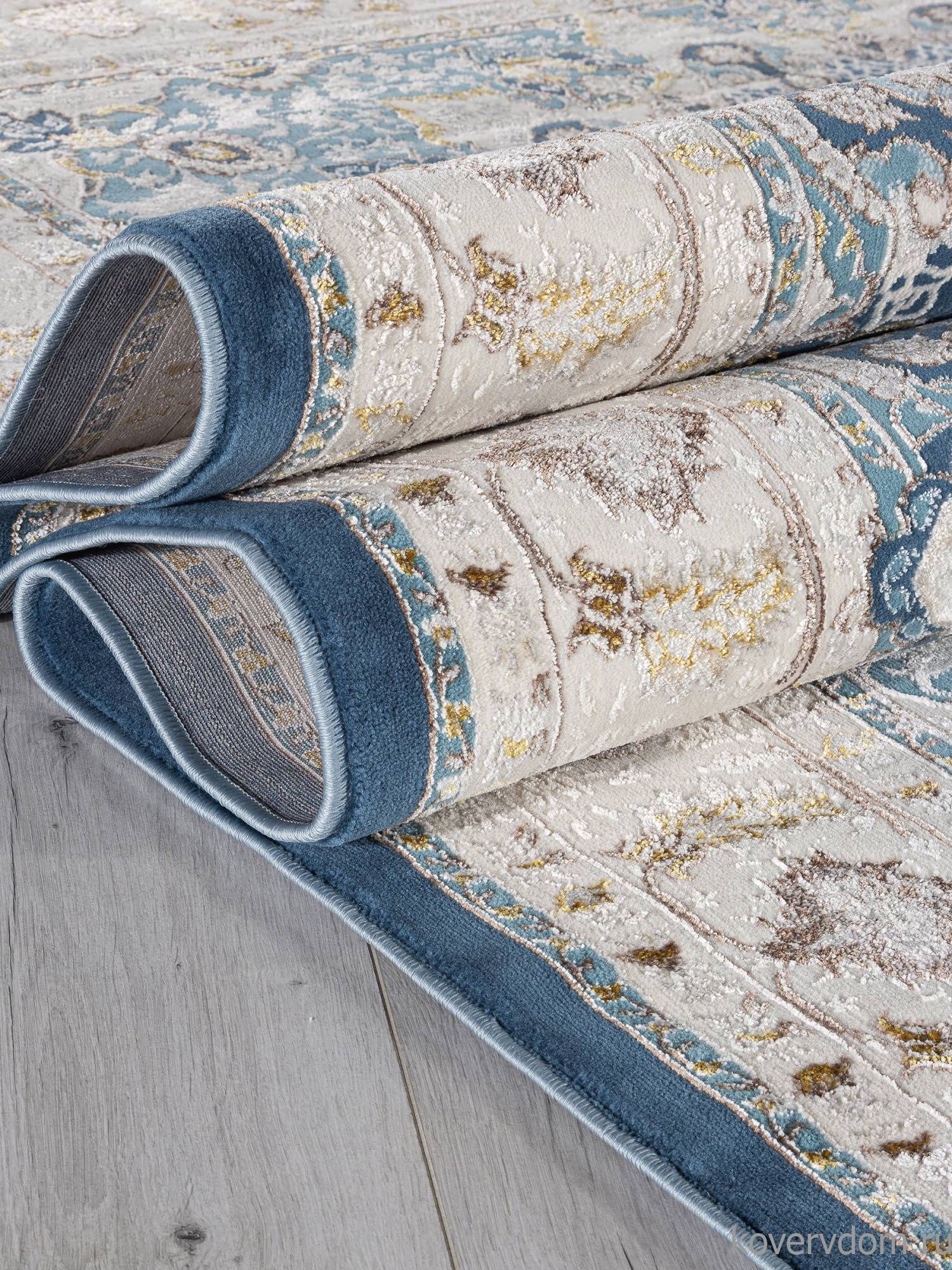 Ковер ZARINA A050B D.BLUE / CREAM