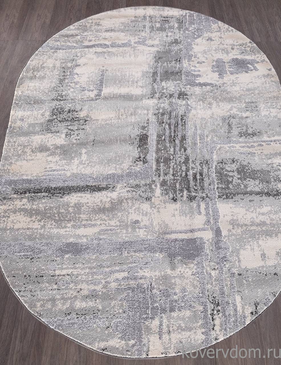 Ковер MARDAN 1370Z COKEN D.GREY / K.GREY Овал Ковер MARDAN 1370Z COKEN D.GREY / K.GREY Овал