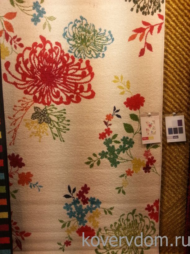 Ковер ЦВЕТЫ Swing 6256 3P01 cream Ковер ЦВЕТЫ Swing 6256 3P01 cream