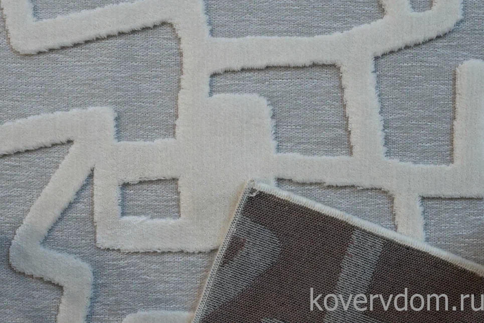 Рельефный ковер из вискозы GENOVA R 38527 6868 91