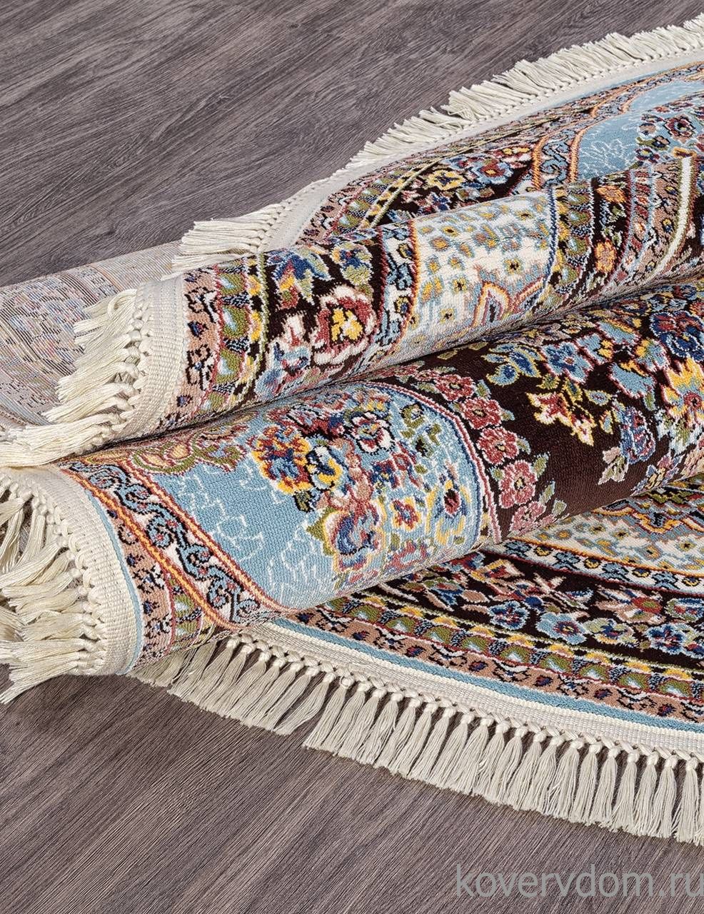 Ковер ARAVIA 6805 BLUE-BROWN Овал