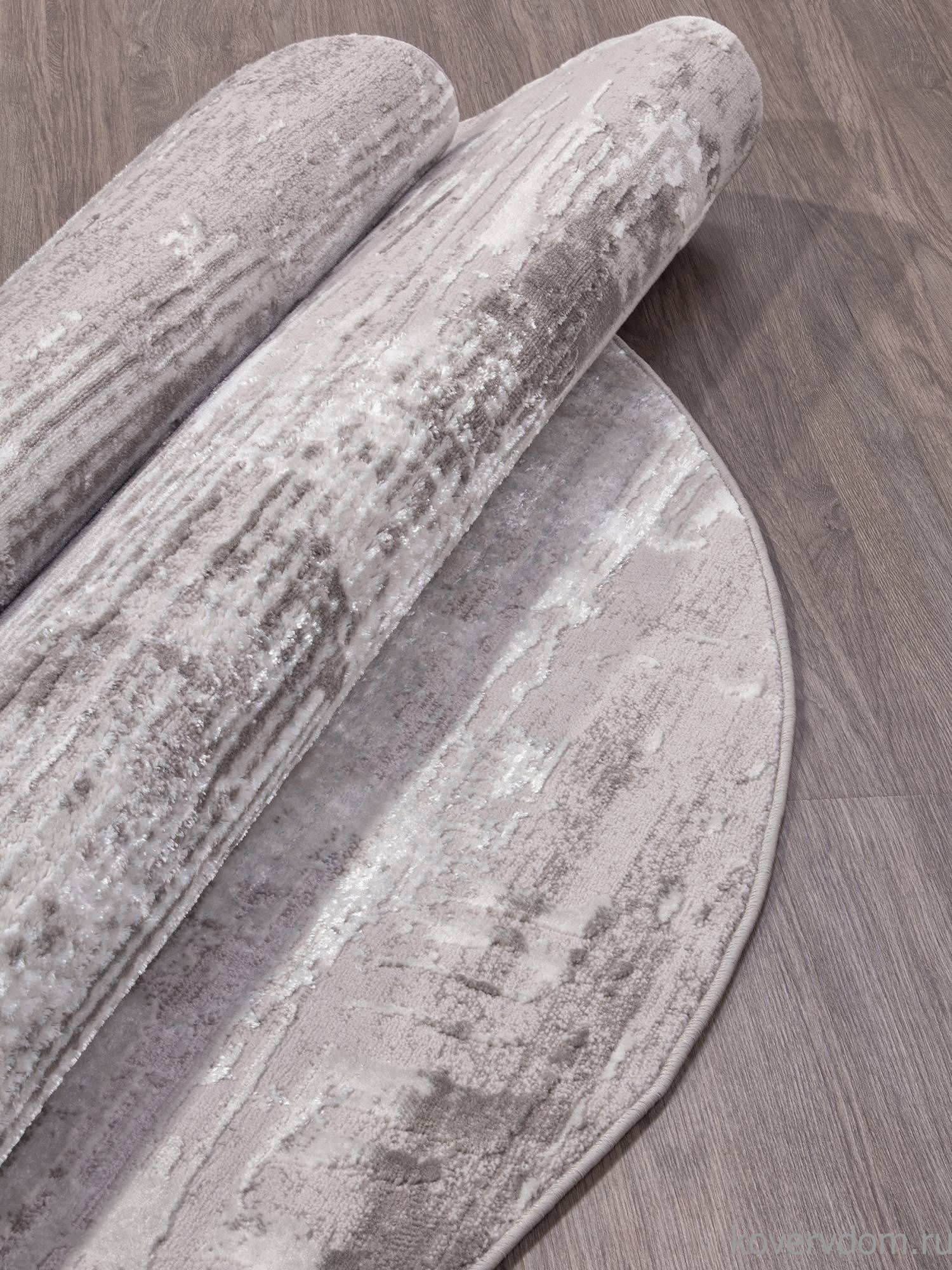 Ковер TEMPO 0129WD GREY / P.GREY Круг