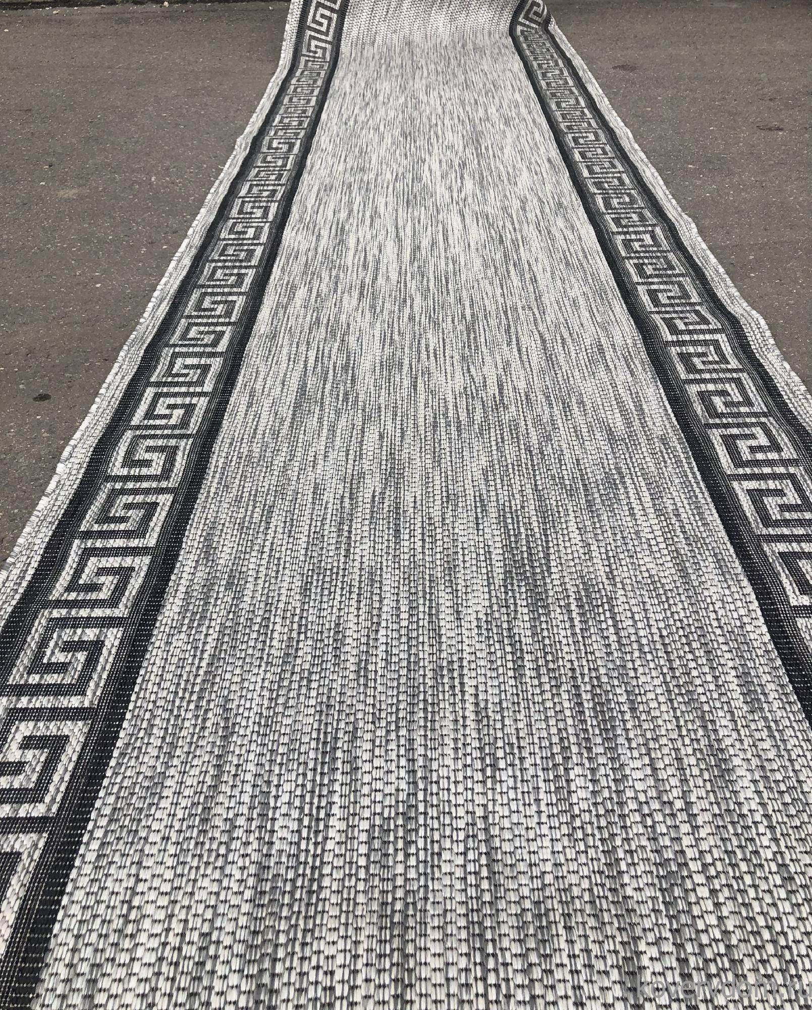 Ковровая дорожка циновка VEGAS S002 GRAY-BLACK Ковровая дорожка циновка VEGAS S002 GRAY-BLACK