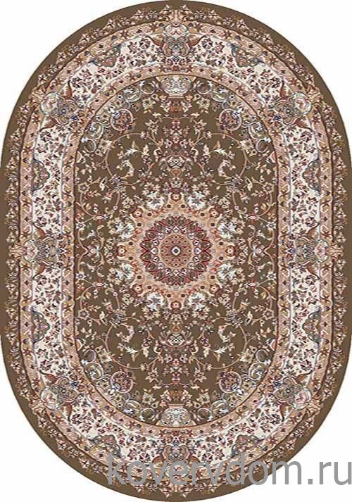 Ковер SHAHREZA D206 BROWN Овал