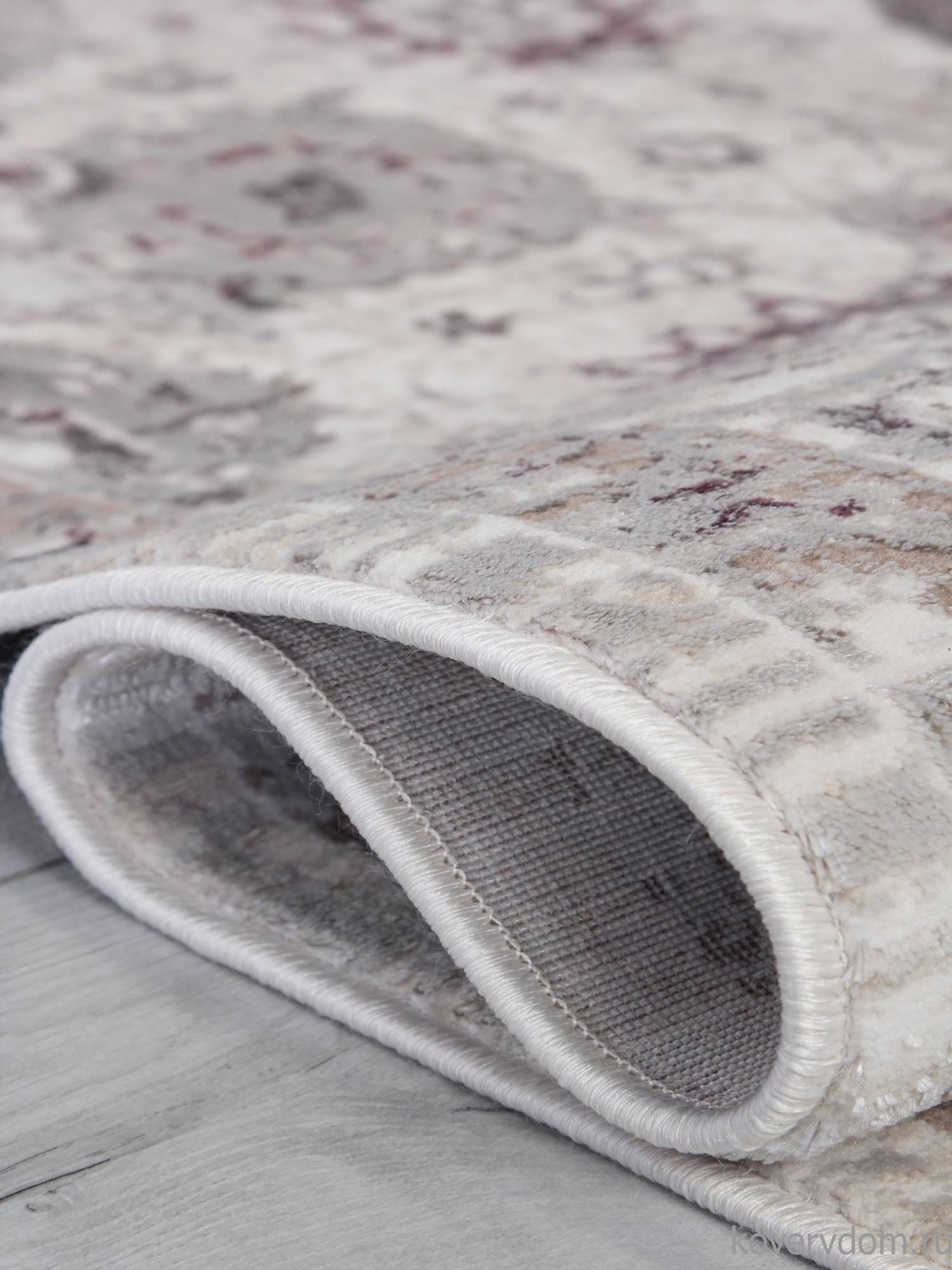 Ковер LILY 9312A S.WHITE / P.LILAC