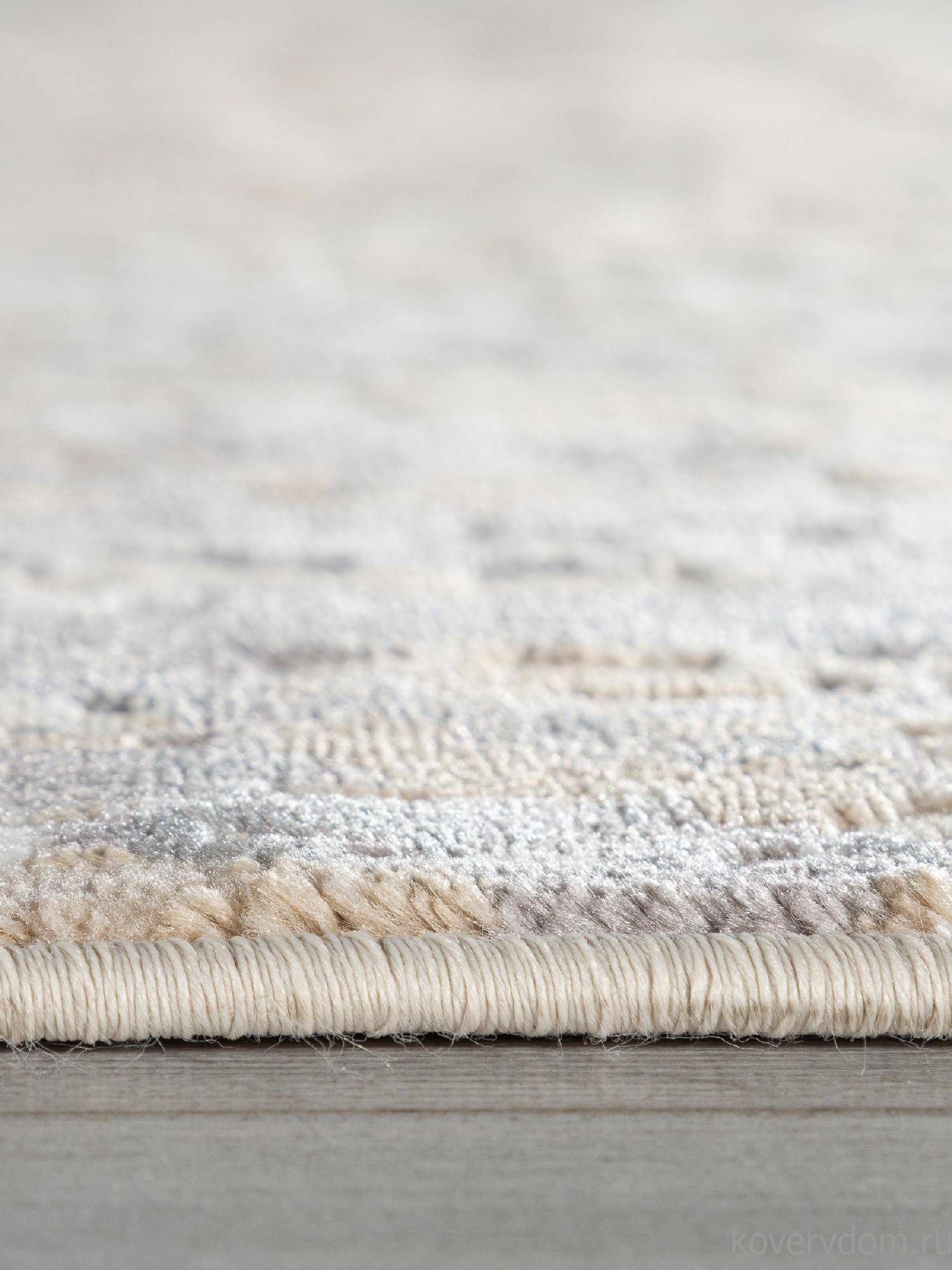 Ковер SIESTA M027A LIGHT BEIGE / TAUPE Овал