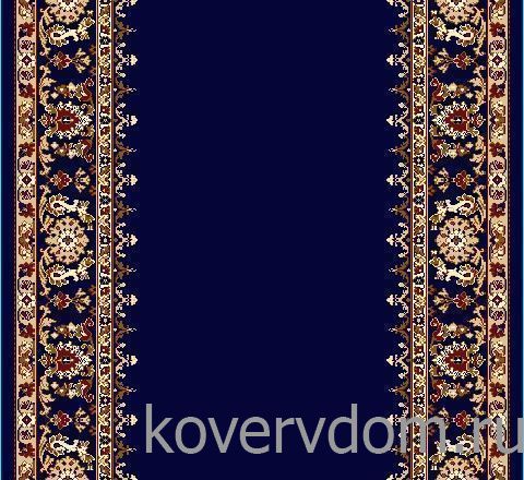 Ковровая дорожка Кремлевская темно-синяя 40022-38