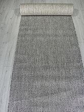 Пушистый овальный ковровая Дорожка KAIR S156 DARK GRAY
