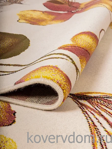 Шерстяной ковер Hunnu Цветы 6A1535 001 Шерстяной ковер Hunnu Цветы 6A1535 001