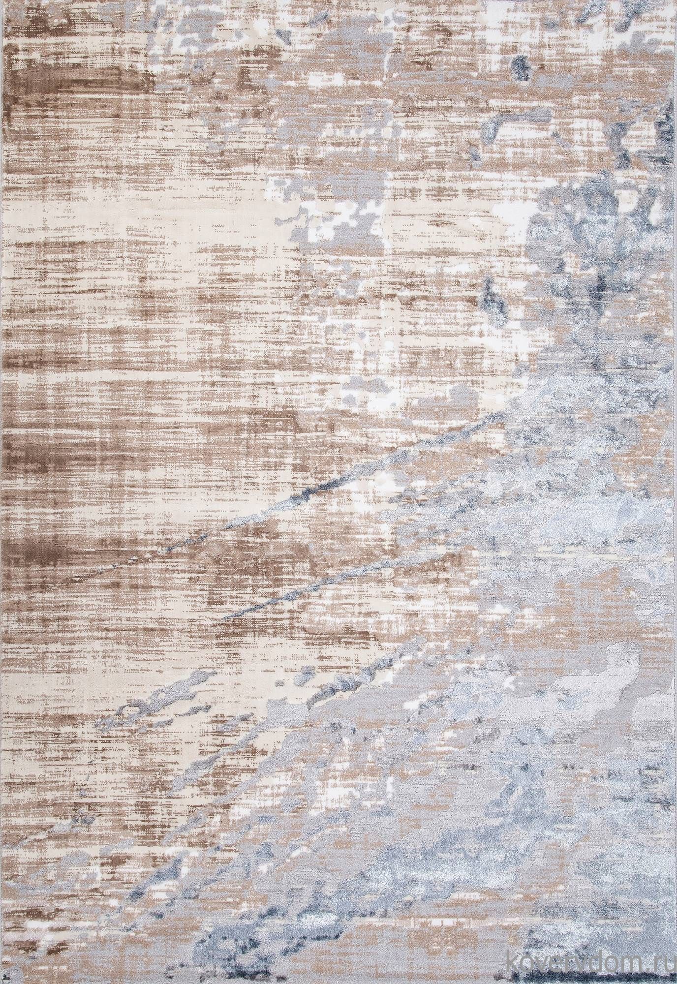 Ковер PERU D038A CREAM SHIRINK / BLUE FDY Ковер PERU D038A CREAM SHIRINK / BLUE FDY