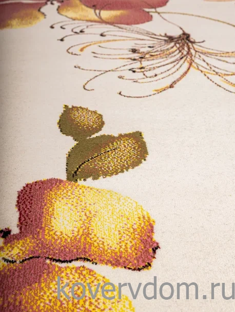 Шерстяной ковер Hunnu Цветы 6A1535 001 Шерстяной ковер Hunnu Цветы 6A1535 001