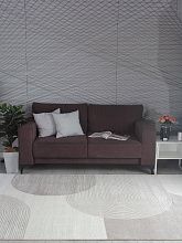 Ковер коричневый NENSI GL235B BROWN / BROWN