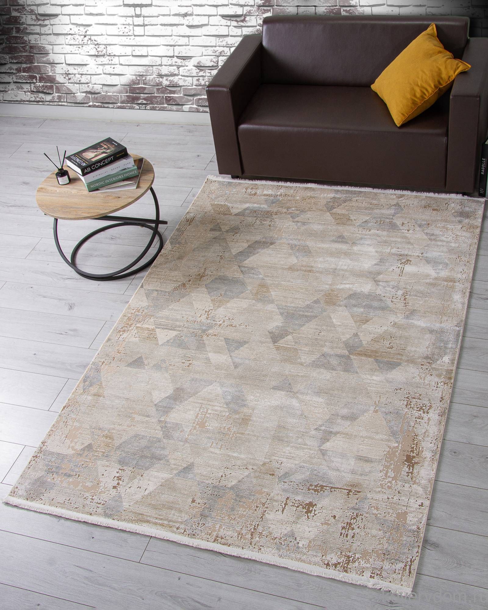 Ковер EMPEROS OLIMPOS F726AD BEIGE / L.BROWN Ковер EMPEROS OLIMPOS F726AD BEIGE / L.BROWN