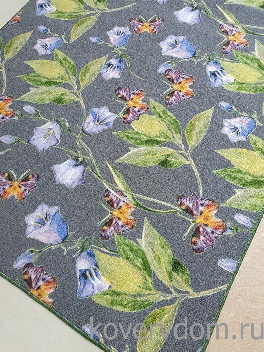 Детский ковер-палас КОЛОКОЛЬЧИКИ 1845-51 серый