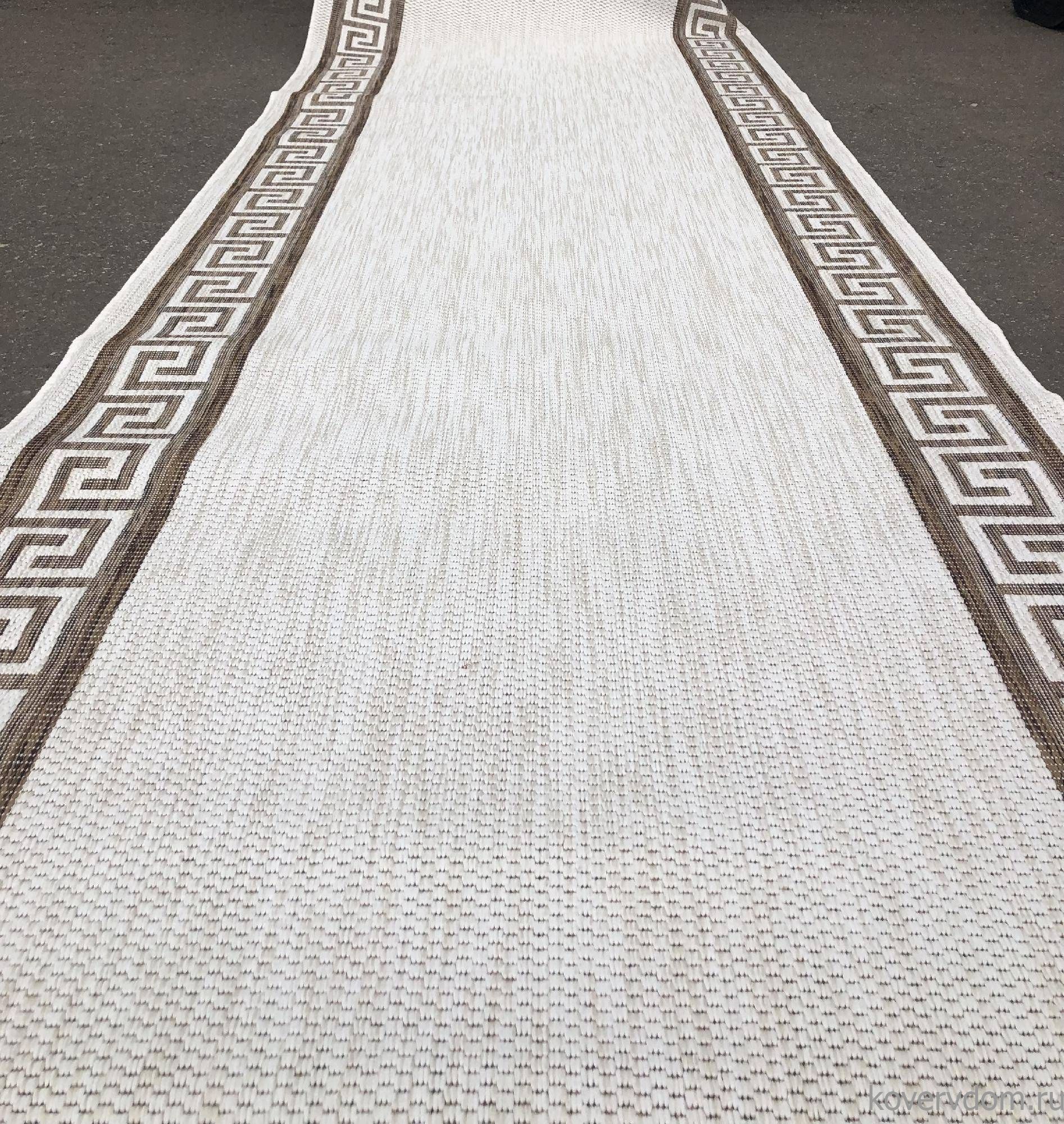 Ковровая дорожка циновка VEGAS S002 CREAM-BROWN Ковровая дорожка циновка VEGAS S002 CREAM-BROWN