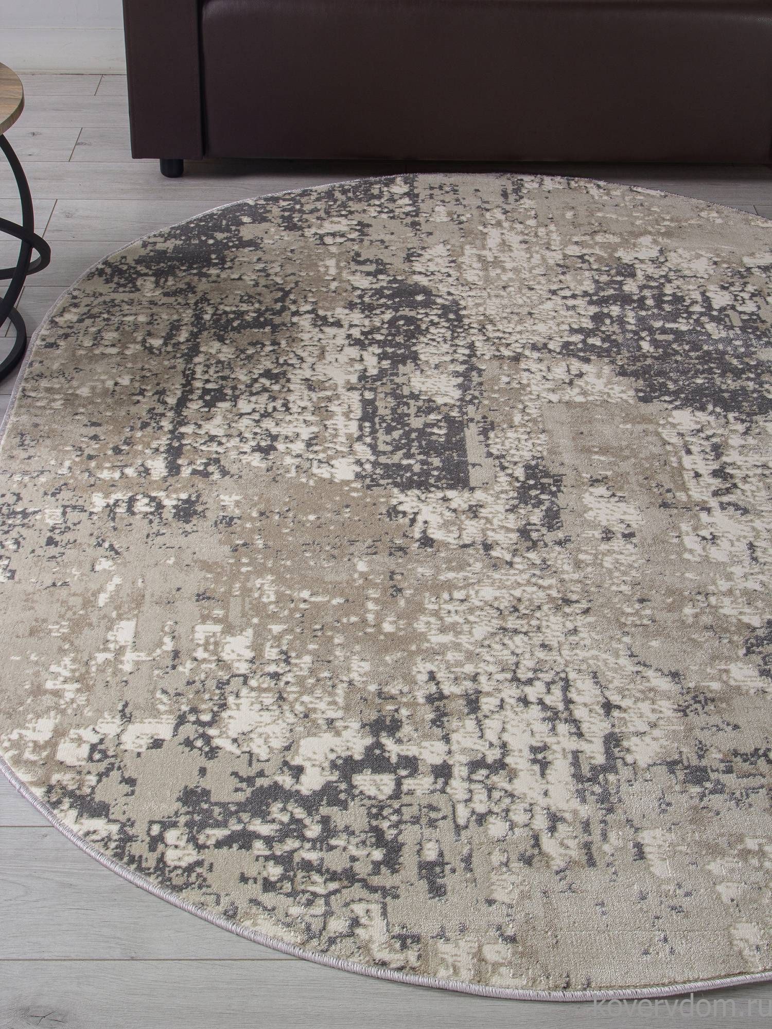 Ковер ATLANTIS D733 CREAM Овал