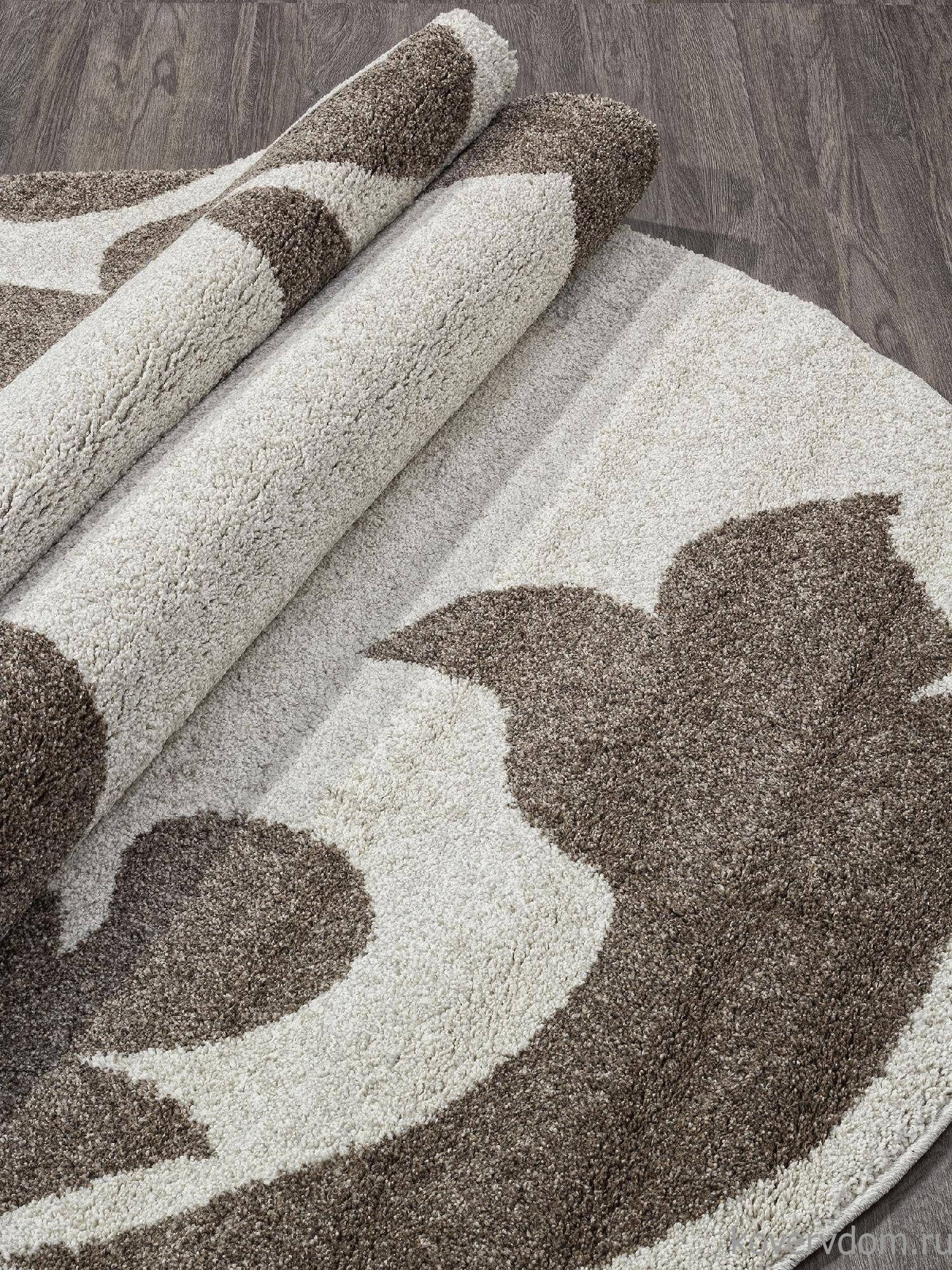 Ковер FLOW-A L003 CREAM Овал