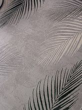 Однотонный ковер LIMAN F167 GRAY-D.GREEN