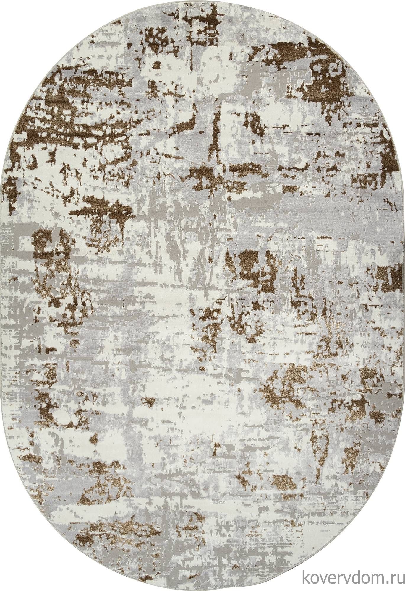 Ковер PALERMO F284 GRAY-GREEN Овал Ковер PALERMO F284 GRAY-GREEN Овал